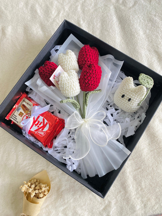 Crochet Flower Box