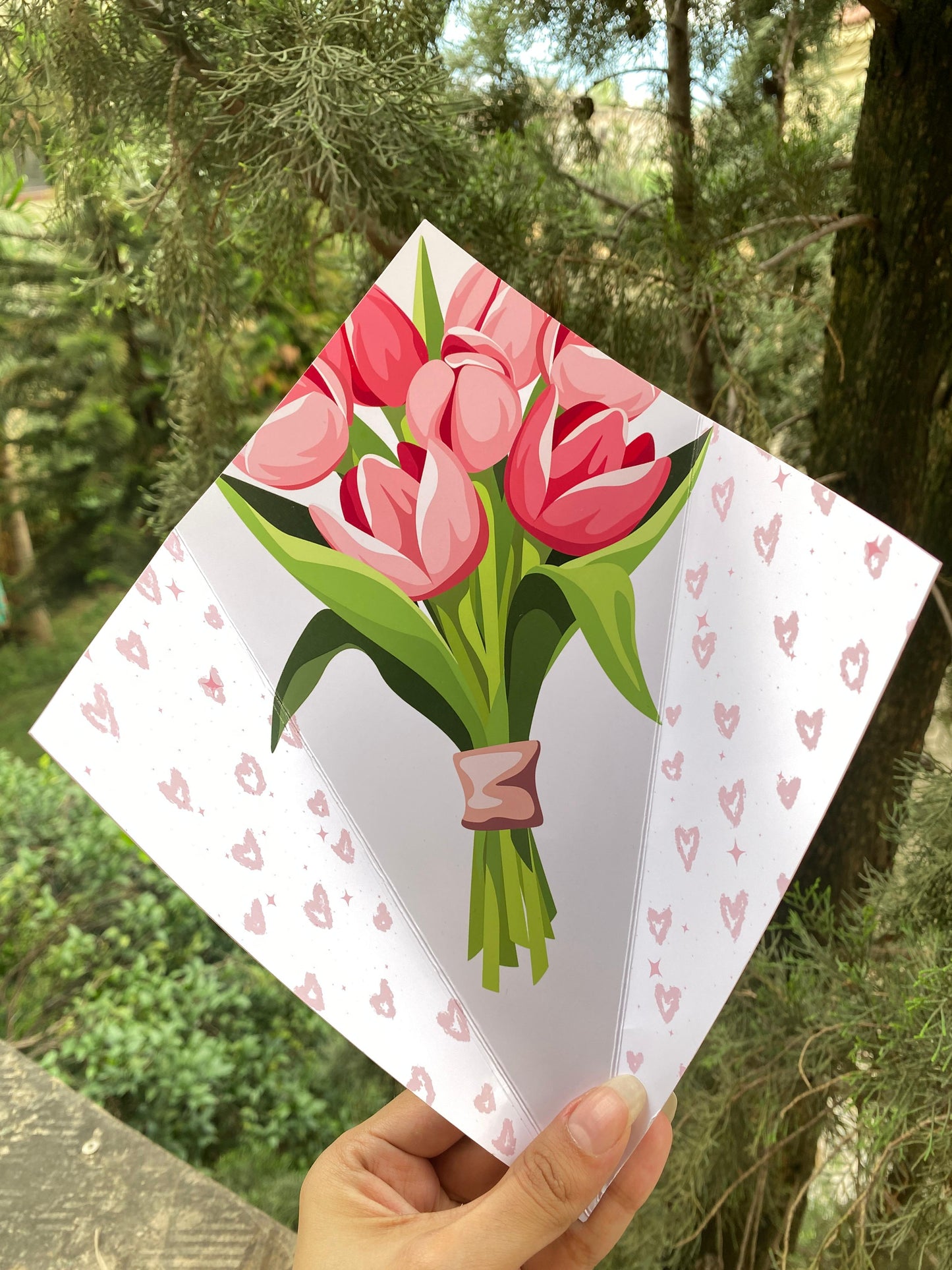 Flower Bouquet Card