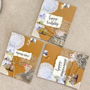 Handmade Vintage Card