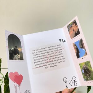Folded Customizable Card