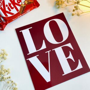 Set of 4 Love Cards