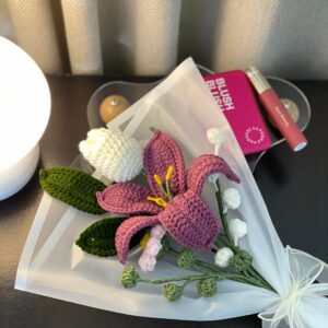 Lily Crochet Bouquet