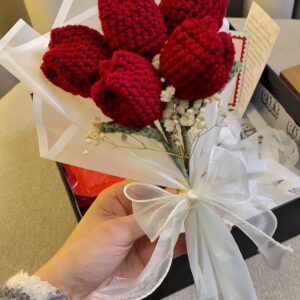 Tulip Crochet Bouquet 2.0